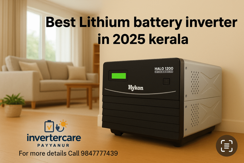 Hykon Halo-1200 Lithium battery inbuilt home inverter