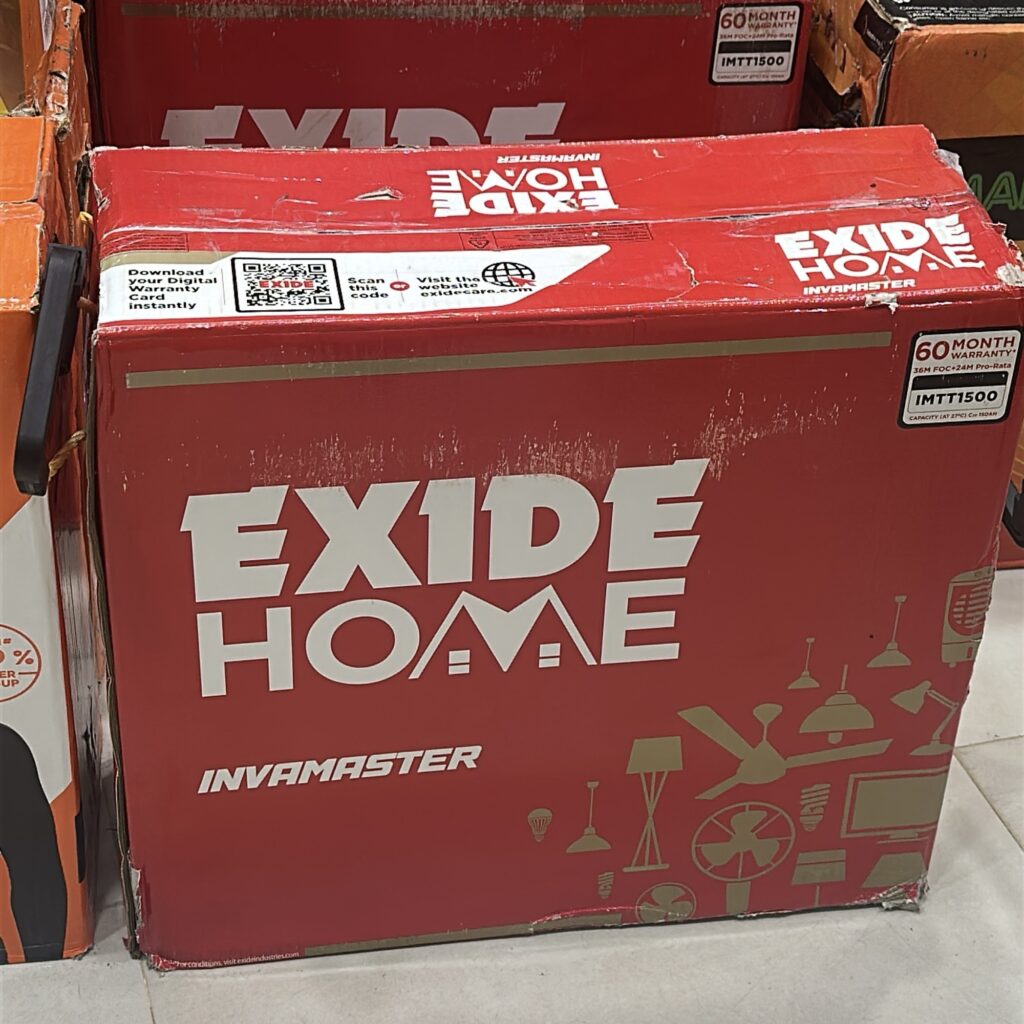Exide IMTT1500 150Ah Inverter Battery