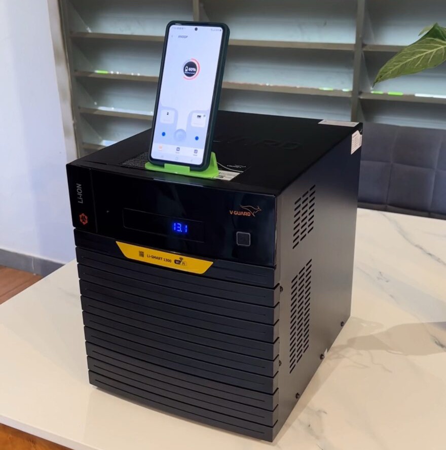 Vguard Limax-1300 Lithium Battery inbuilt Home inverter