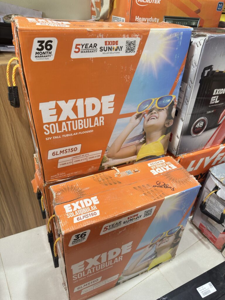 EXIDE 6LMS150 Solar Battery