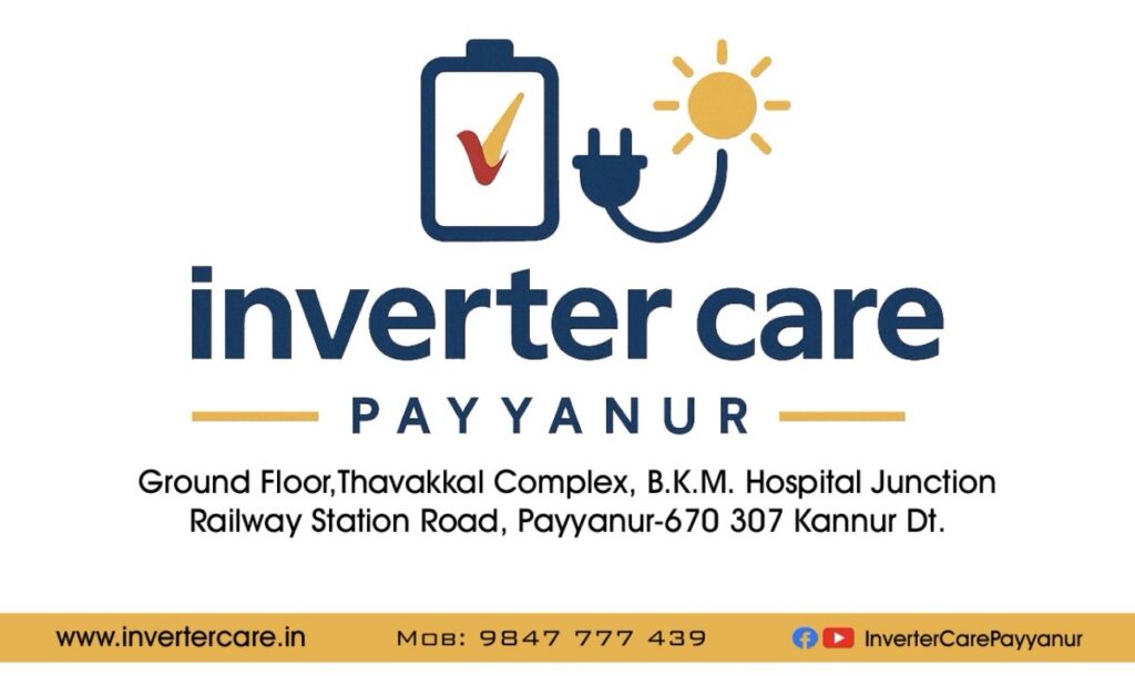 Best inverter and battery dealer in payyanur